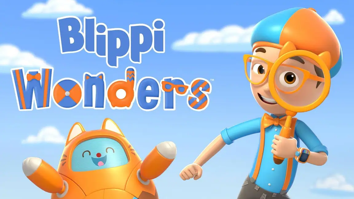 Cena da série Blippi Wonders