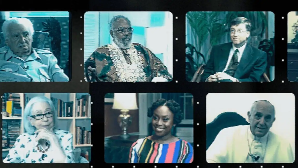 Cena da série GloboNews: 25 Anos Em 25 Entrevistas