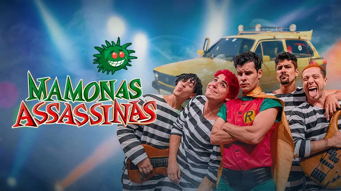 Cena da série Mamonas Assassinas A Serie