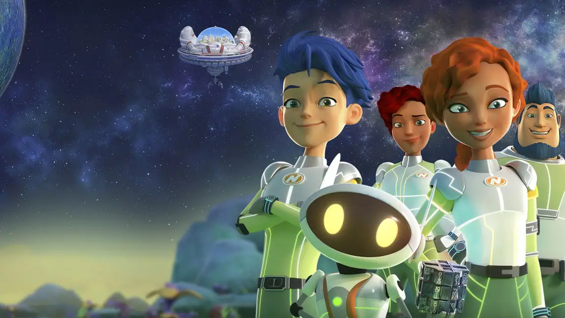 Cena da série Space Nova: Uma Família Espacial