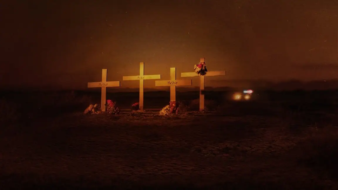 Cena da série Morte no Deserto