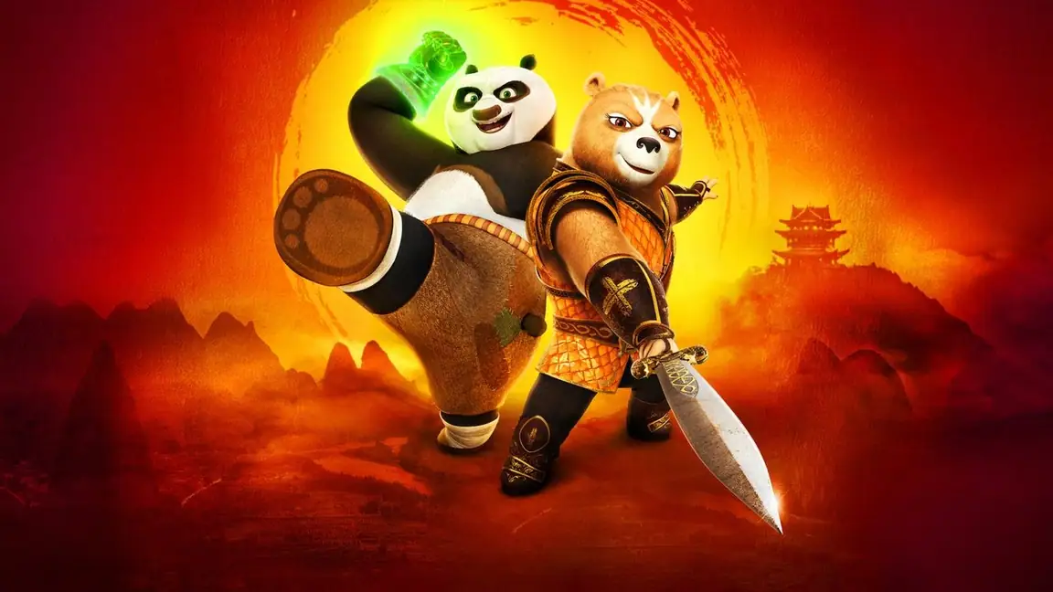 Cena da série Kung Fu Panda: O Cavaleiro Dragão