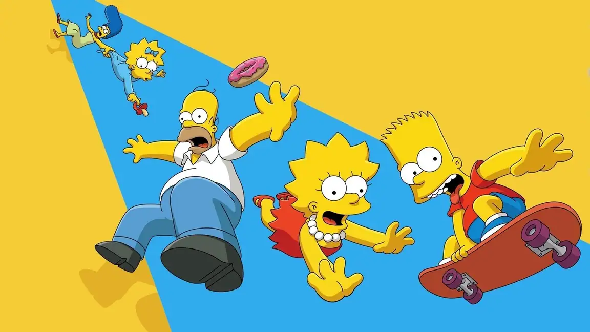 Cena da série Os Simpsons