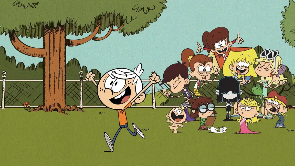 Cena da série The Loud House