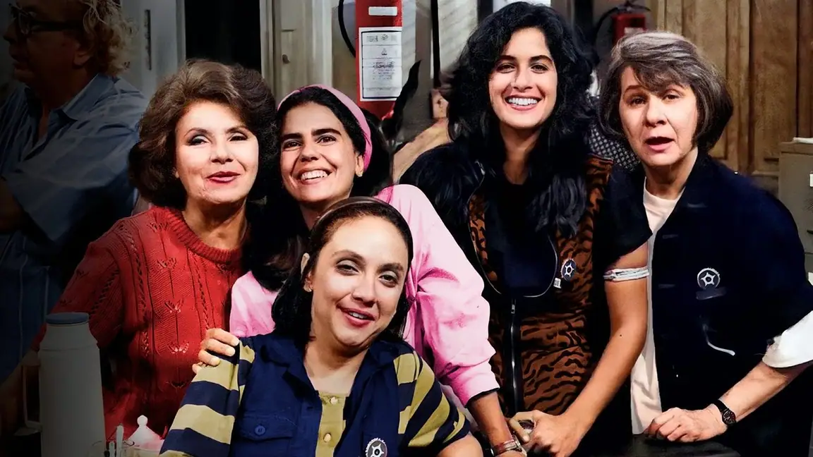 Cena da série Delegacia de Mulheres