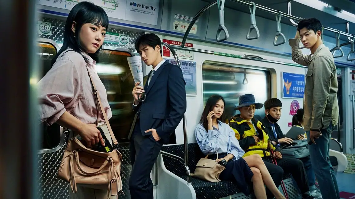 Cena da série O Fantasma Do Metro