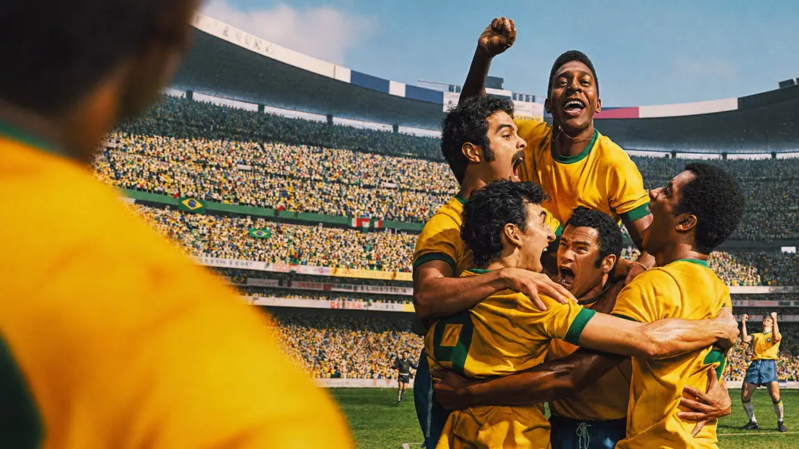 Cena da série Brasil 70 A Saga do Tri