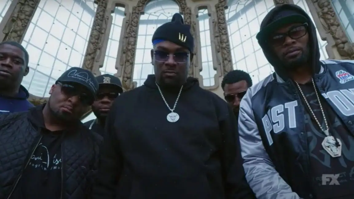 Cena da série Hip Hop Uncovered