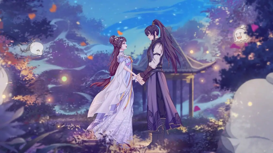 Cena da série Psychic Princess