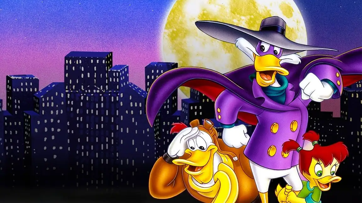 Cena da série Darkwing Duck
