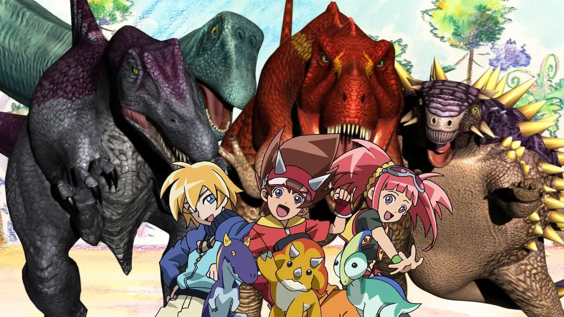 Cena da série Dinossauro Rei