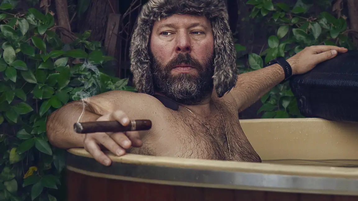 Cena da série Dando um Tempo com Bert Kreischer