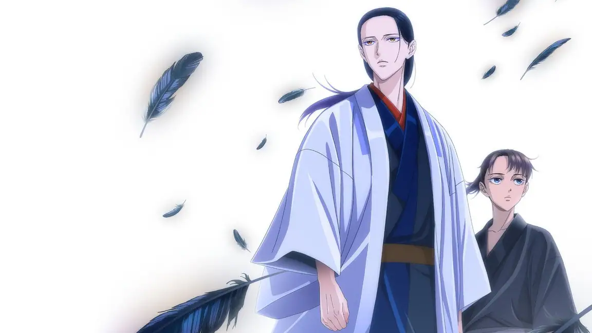 Cena da série YATAGARASU The Raven Does Not Choose Its Master