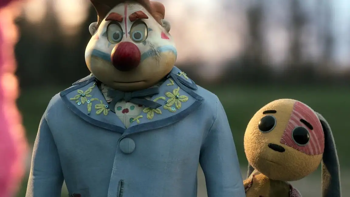 Cena da série Ollie, o Coelhinho Perdido