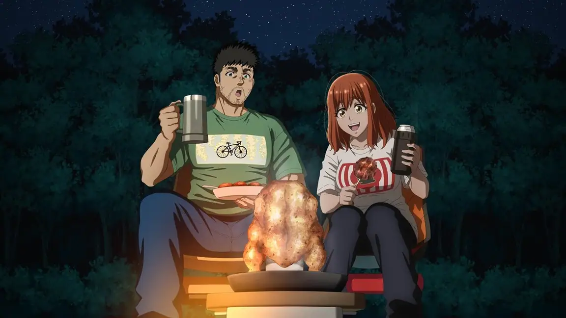Cena da série Solo Camping for Two