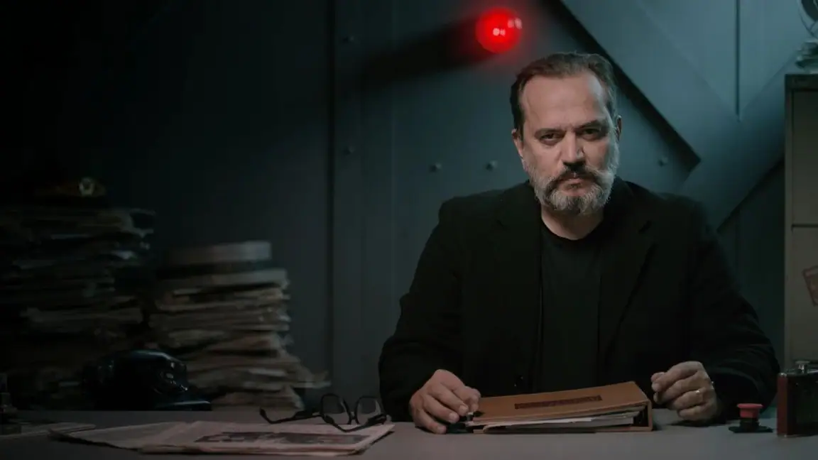 Cena da série Ministerio da Verdade