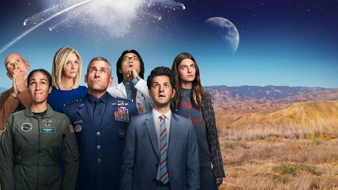 Cena da série Space Force