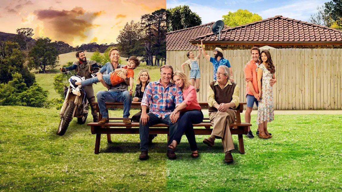 Cena da série De Volta aos Rafters