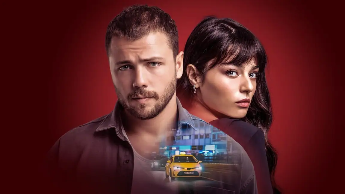 Cena da série O Taxista