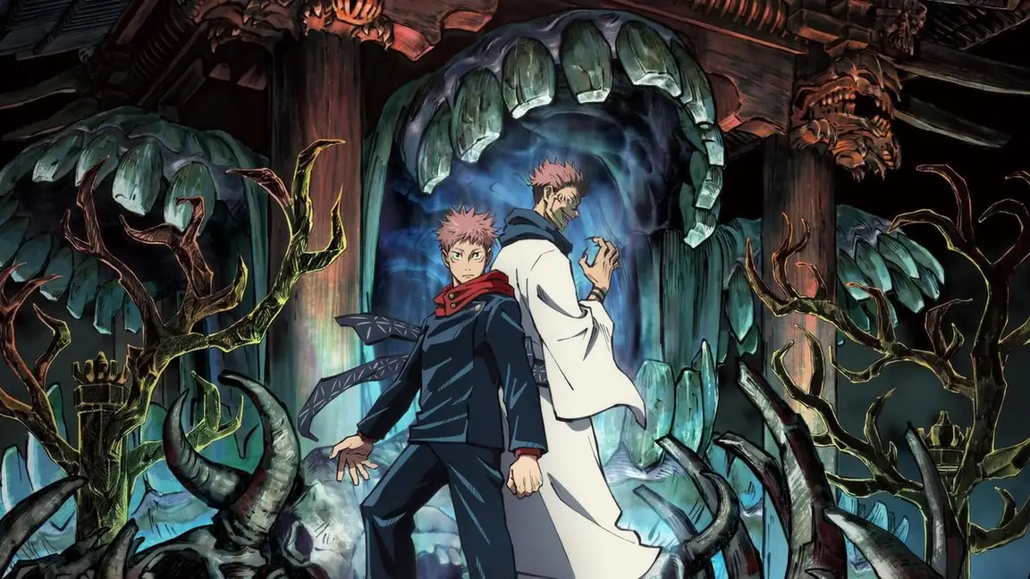 Cena da série Jujutsu Kaisen