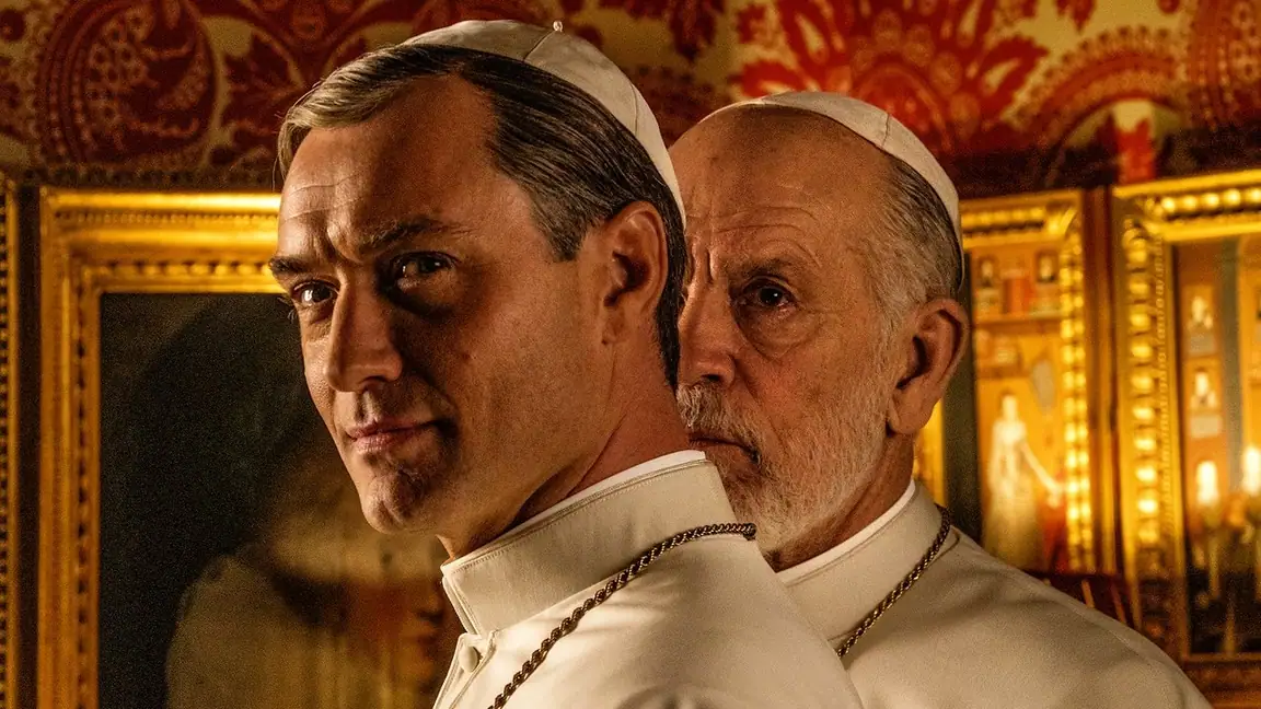 Cena da série The New Pope