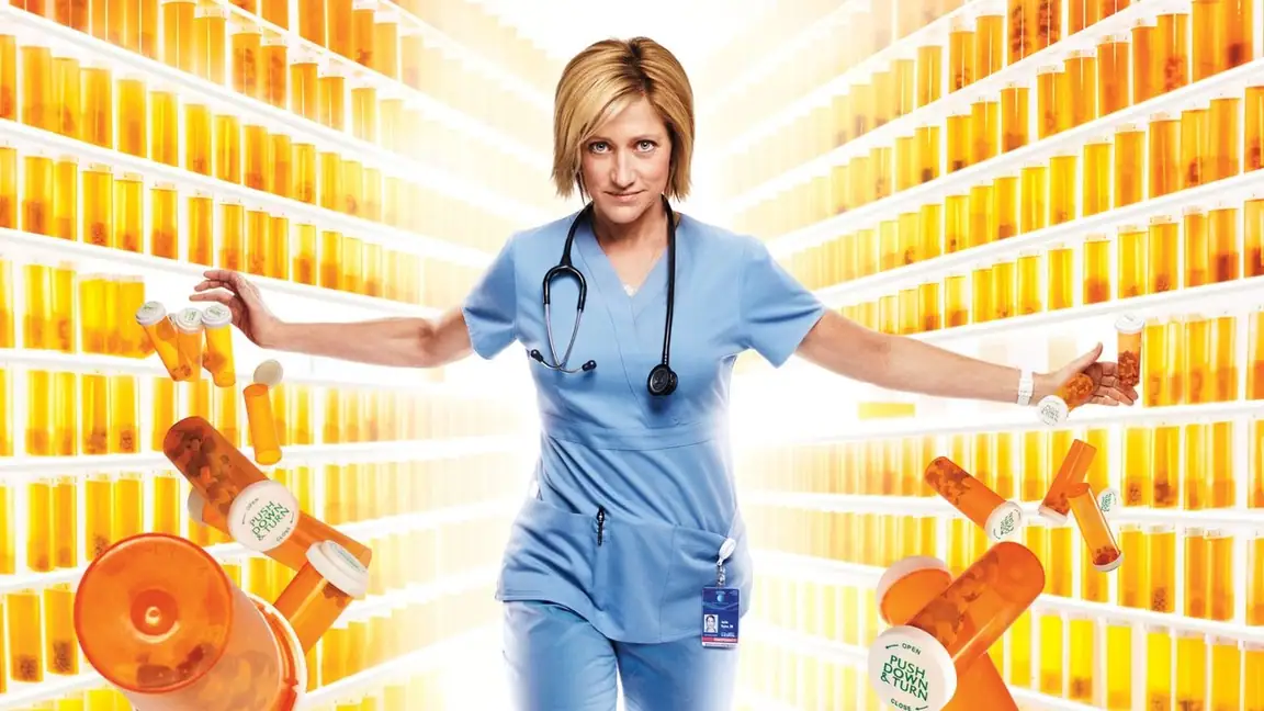 Cena da série Nurse Jackie
