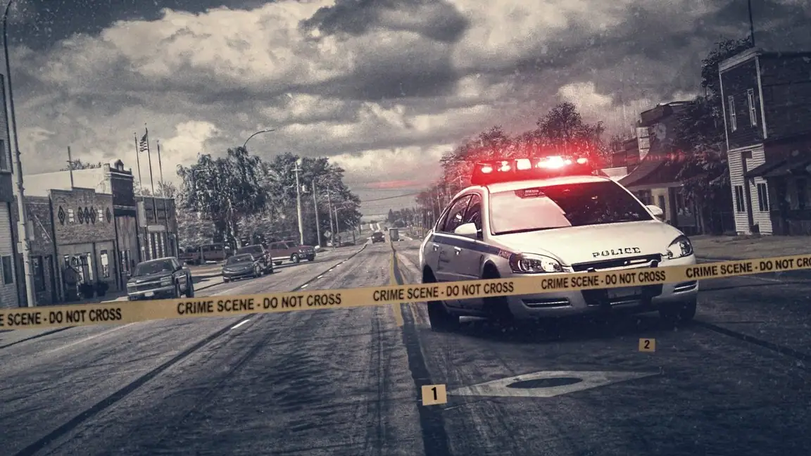 Cena da série Cidade Pacata, Crime Cruel