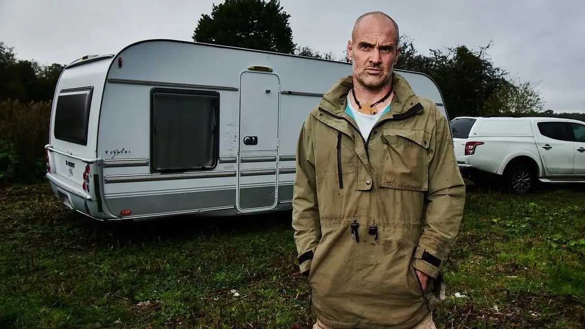 Cena da série Ed Stafford Vida de Cigano
