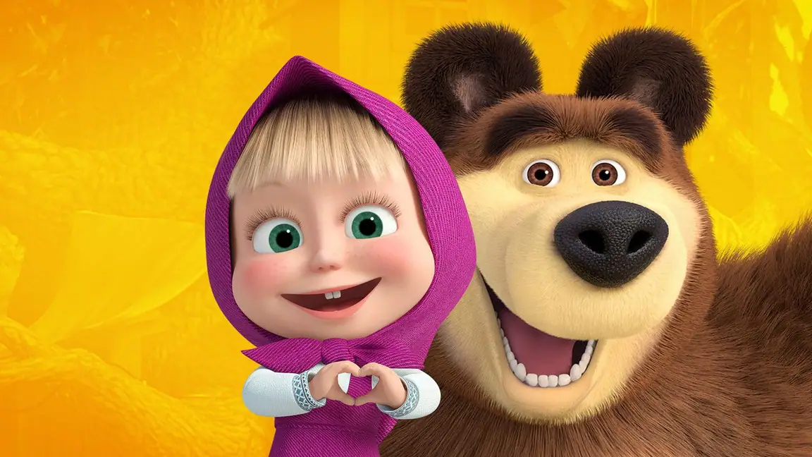 Cena da série Masha e o Urso