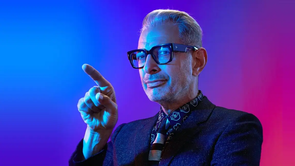 Cena da série O Mundo Segundo Jeff Goldblum