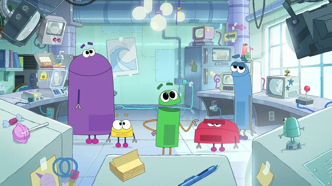 Cena da série StoryBots: Hora da Resposta
