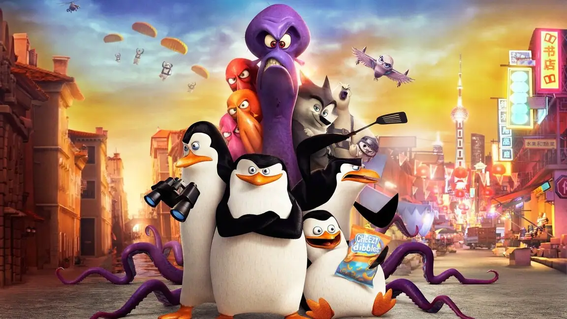 Os Pinguins de Madagascar (2014)