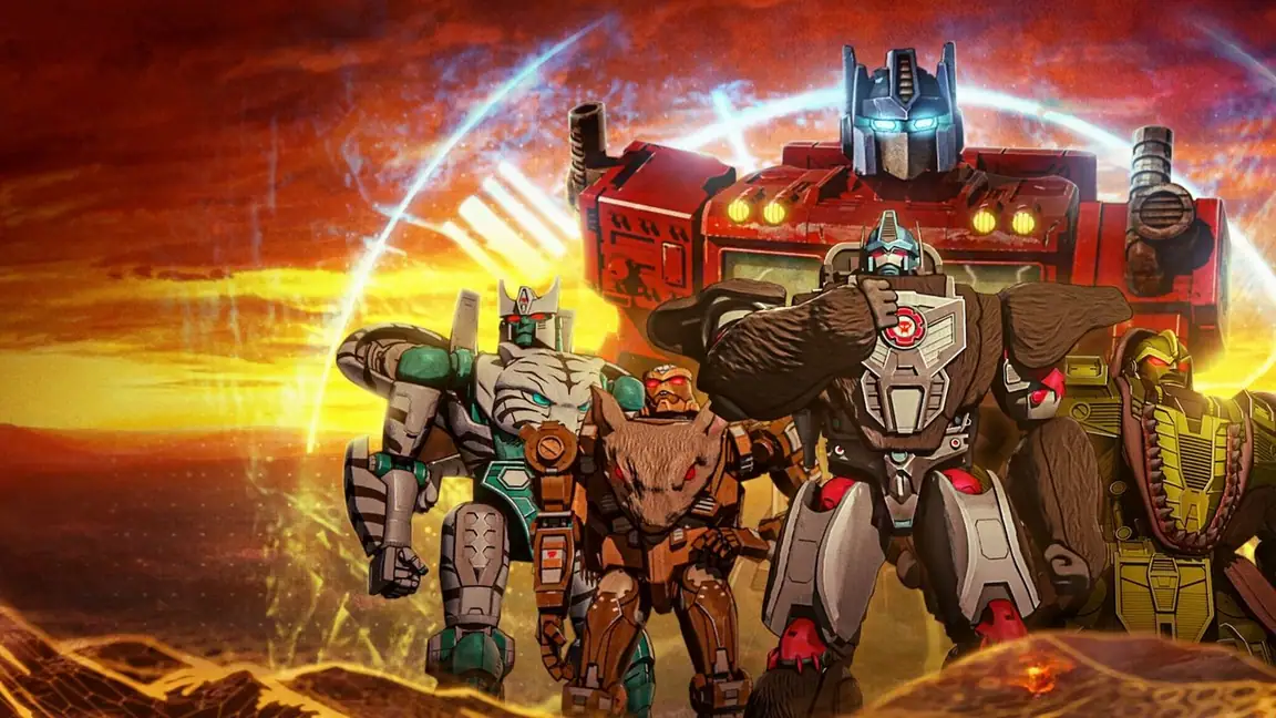 Cena da série Transformers: War for Cybertron: O Reino