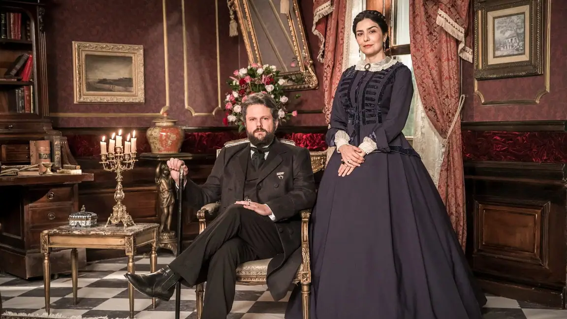 Cena da série Nos Tempos do Imperador