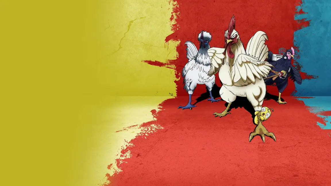 Cena da série Rooster Fighter