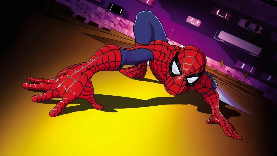 Cena da série Homem Aranha A Nova Serie Animada