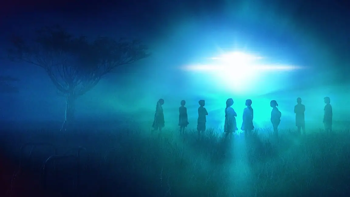 Cena da série Encontros Extraterrestres