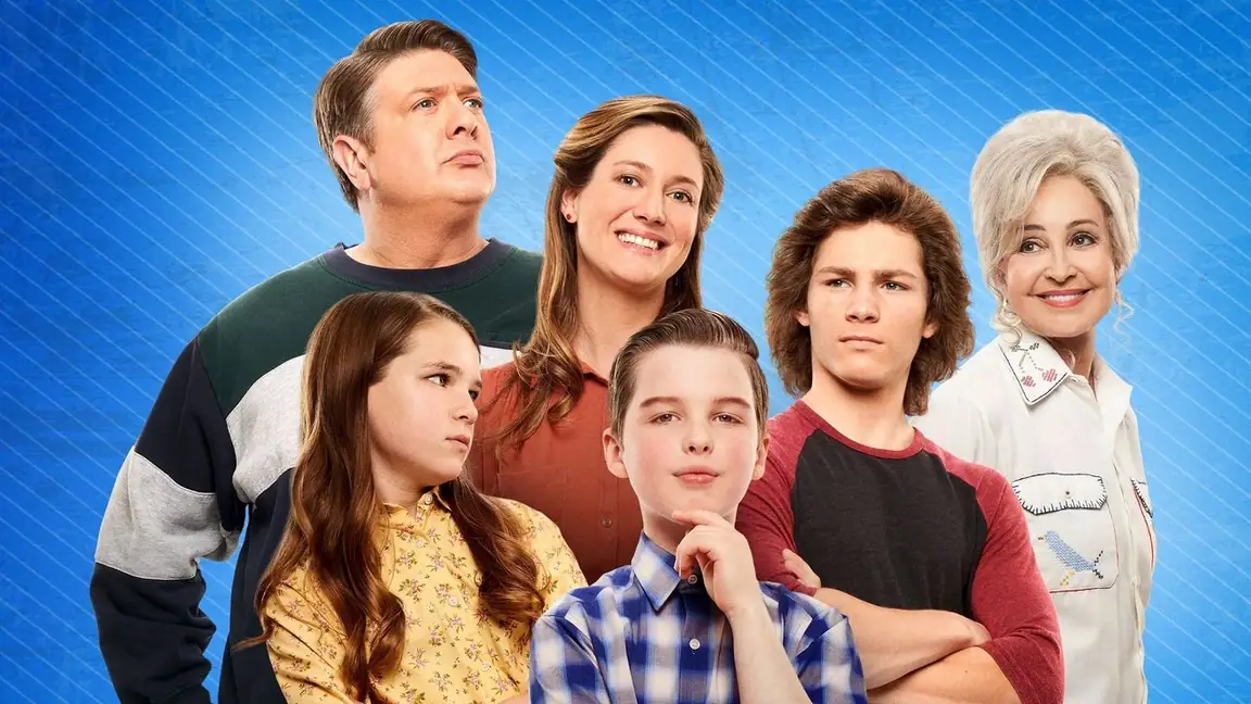 Cena da série Jovem Sheldon