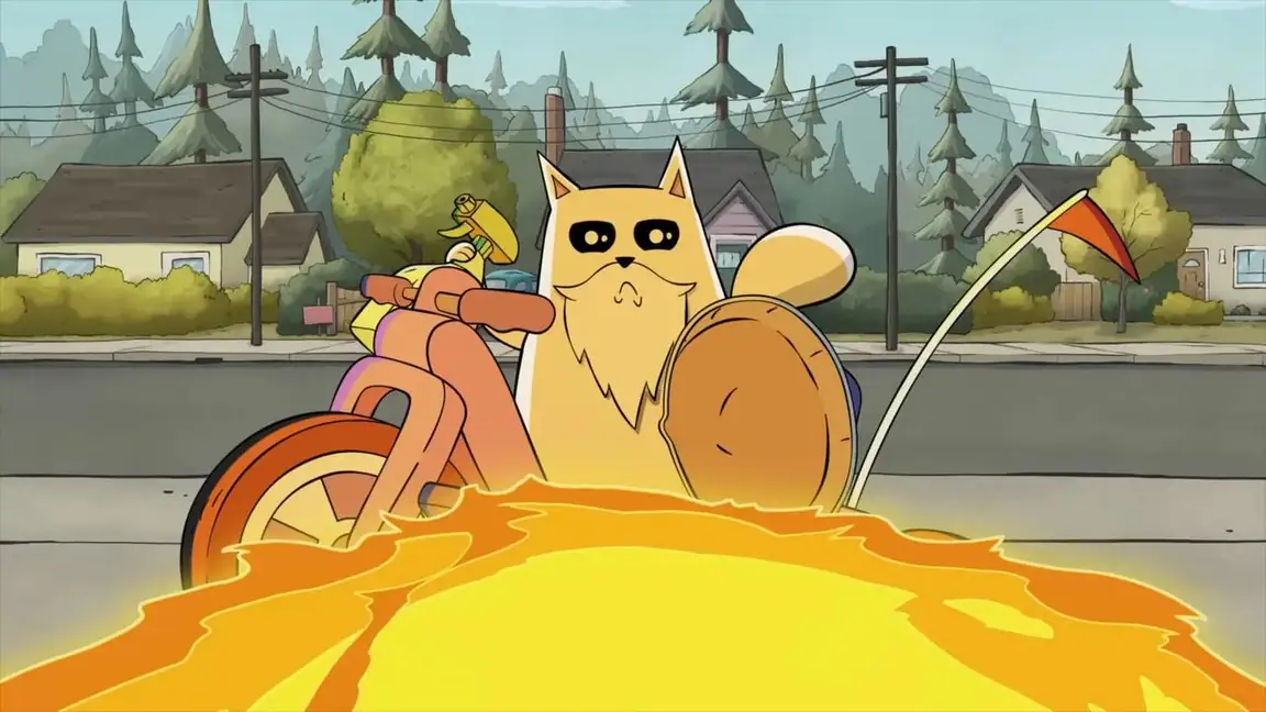 Cena da série Exploding Kittens