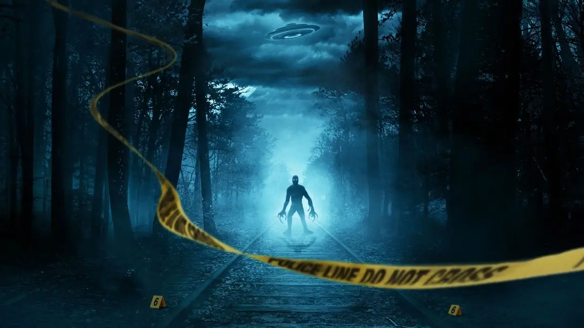 Cena da série OUT THERE Crimes of the Paranormal