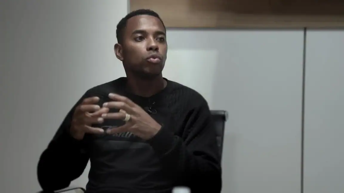 Cena da série O Caso Robinho