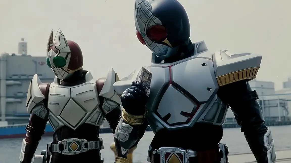 Cena da série Kamen Rider Blade