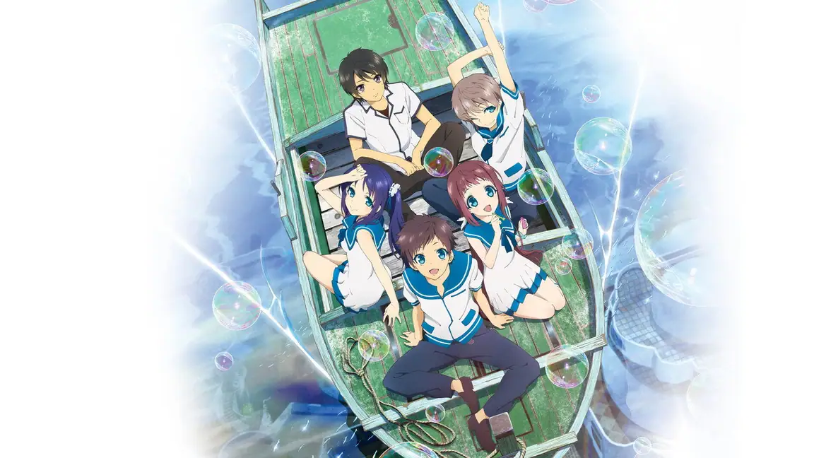 Cena da série Nagi no Asukara Calmaria do Mar