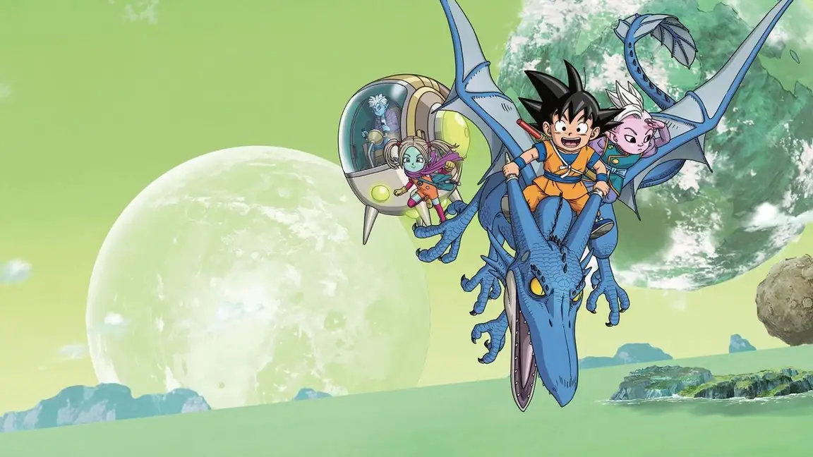 Cena da série Dragon Ball DAIMA