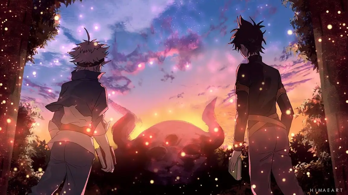 Cena da série Black Clover