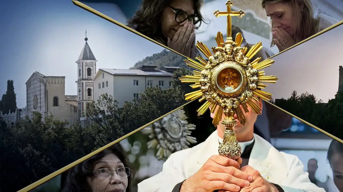 Cena da série Misterios da Fe