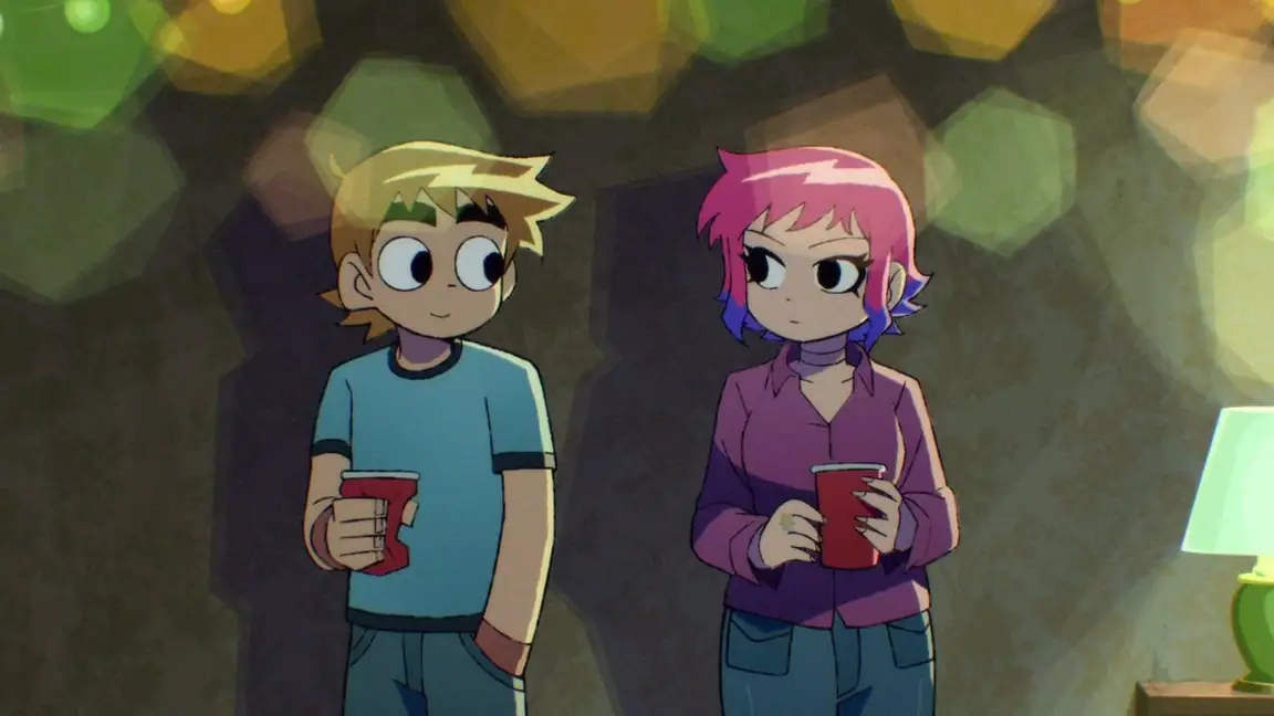 Cena da série Scott Pilgrim A Serie