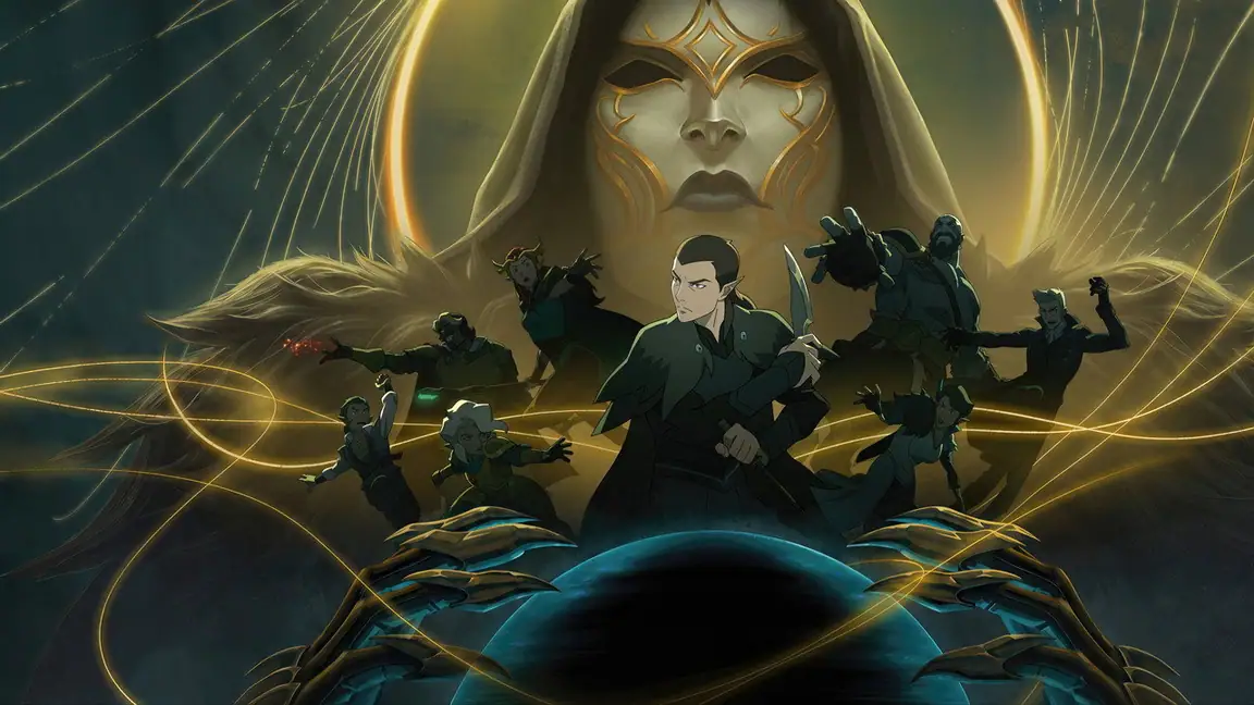 Cena da série A Lenda de Vox Machina