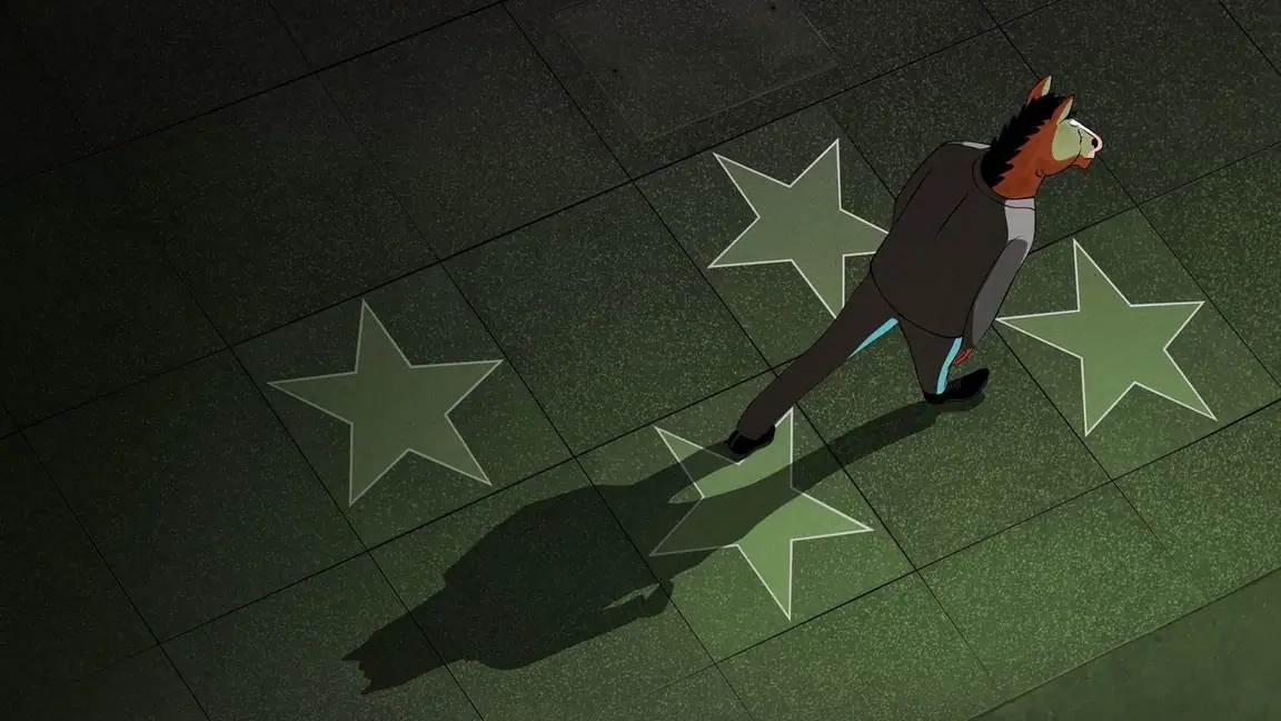 Cena da série BoJack Horseman