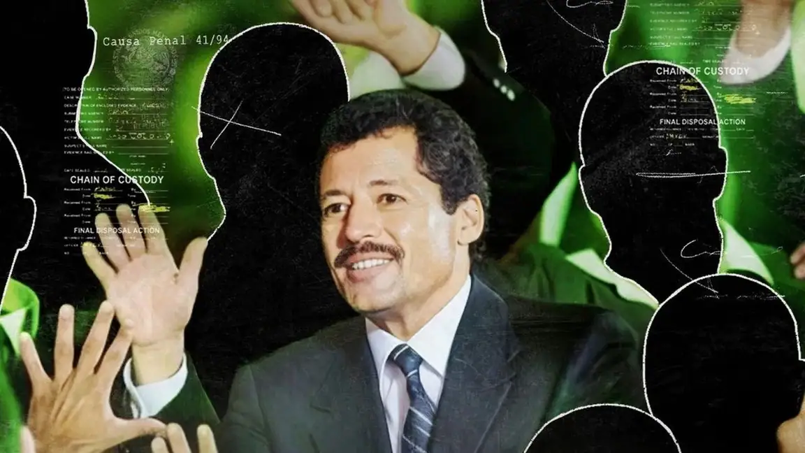 Cena da série Colosio Assassinato Politico
